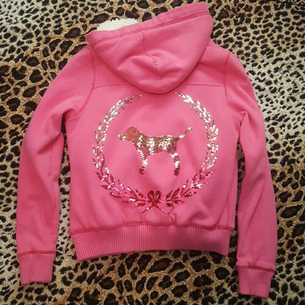 Beautiful PINK sherpa jacket